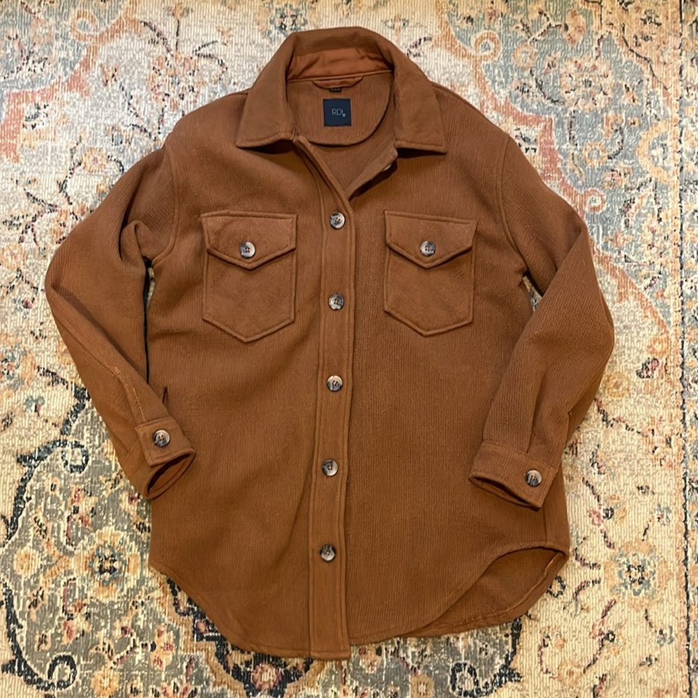 RDI Textured Knit Shacket - Picture 3 of 6